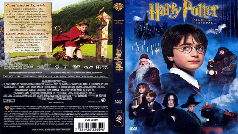 Harry Potter 1 y La Piedra Filosofal 2001